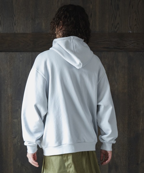 CASPER JOHN（キャスパージョン）の「Casper John × OPENING ACT 530g Heavy weight parker/530g ヘビーウェイトパーカー（パーカー・メンズ・ライトグレー/チャコールグレー/ブラック・X-SMALL/SMALL/MEDIUM/LARGE）」の20枚目の写真