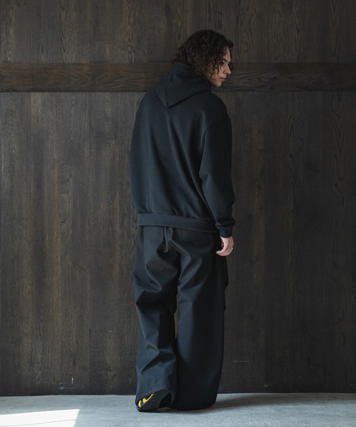 CASPER JOHN（キャスパージョン）の「Casper John × OPENING ACT 530g Heavy weight parker/530g ヘビーウェイトパーカー（パーカー・メンズ・ライトグレー/チャコールグレー/ブラック・X-SMALL/SMALL/MEDIUM/LARGE）」の11枚目の写真