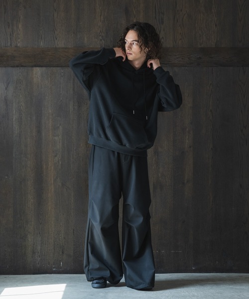 CASPER JOHN（キャスパージョン）の「Casper John × OPENING ACT 530g Heavy weight parker/530g ヘビーウェイトパーカー（パーカー・メンズ・ライトグレー/チャコールグレー/ブラック・X-SMALL/SMALL/MEDIUM/LARGE）」の12枚目の写真