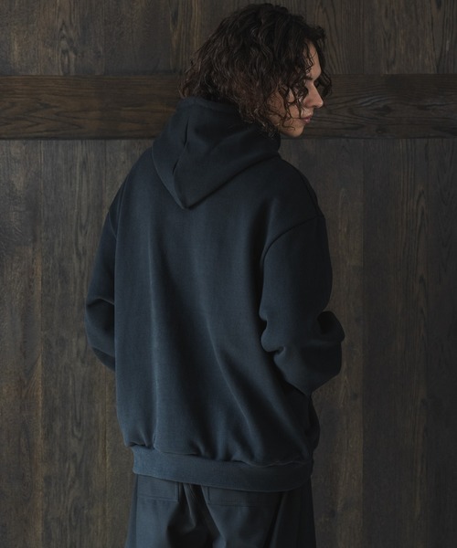 CASPER JOHN（キャスパージョン）の「Casper John × OPENING ACT 530g Heavy weight parker/530g ヘビーウェイトパーカー（パーカー・メンズ・ライトグレー/チャコールグレー/ブラック・X-SMALL/SMALL/MEDIUM/LARGE）」の6枚目の写真