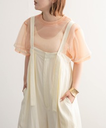 KBF | レイヤードシアートップス(Tシャツ/カットソー)