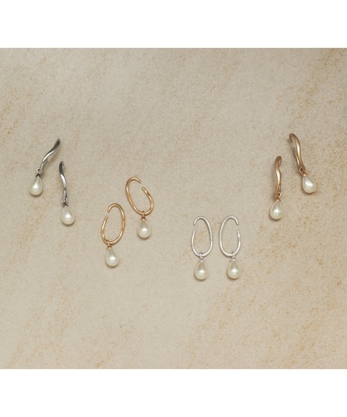 GOLDY(ゴールディ)の「スウィング ライン パール イヤーカフ(イヤーカフ・レディース・ゴールド/シルバー系その他/ゴールド系その他/シルバー・FREE)」の5枚目の写真