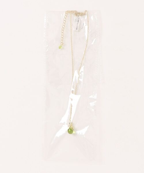 チャイハネ（チャイハネ）の「【チャイハネ】テリティアネックレス（ネックレス・レディース・イエロー/ライトグリーン/ピンク/ブルー/クリア・FREE）」の6枚目の写真