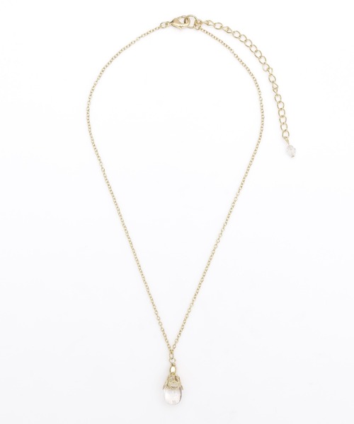 チャイハネ（チャイハネ）の「【チャイハネ】テリティアネックレス（ネックレス・レディース・イエロー/ライトグリーン/ピンク/ブルー/クリア・FREE）」の12枚目の写真