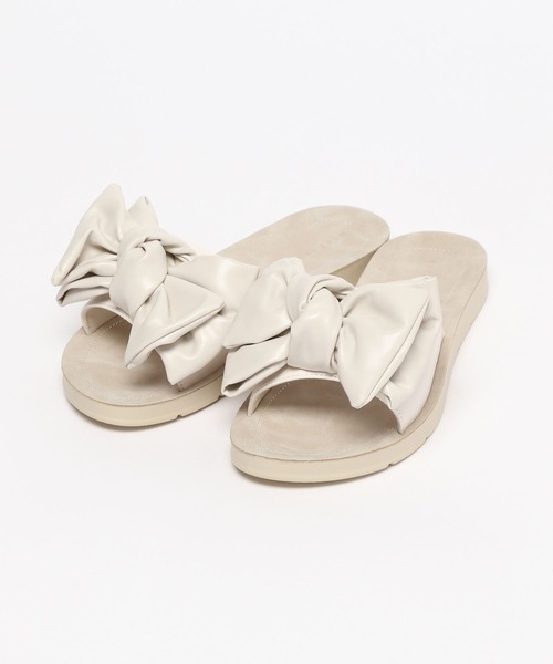 LOWRYS FARM（ローリーズファーム）の「リボンサンダル 130138（サンダル・レディース・シルバー/ブラック/アイボリー・MEDIUM/LARGE）」の19枚目の写真