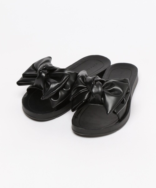 LOWRYS FARM（ローリーズファーム）の「リボンサンダル 130138（サンダル・レディース・シルバー/ブラック/アイボリー・MEDIUM/LARGE）」の15枚目の写真