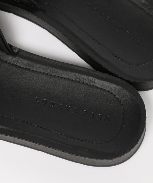 LOWRYS FARM（ローリーズファーム）の「リボンサンダル 130138（サンダル・レディース・シルバー/ブラック/アイボリー・MEDIUM/LARGE）」の11枚目の写真