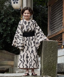 riziere | プルオーバーランダムウェーブプリント浴衣セット(浴衣)