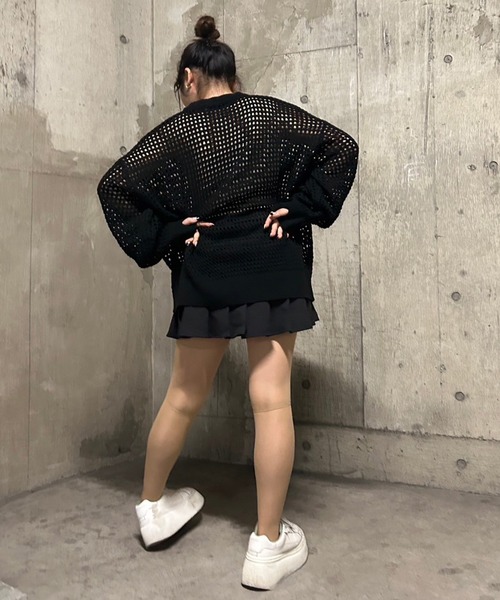 A'GEM/9 × .kom 『.KOM/ドットケーオーエム』メッシュカットソー