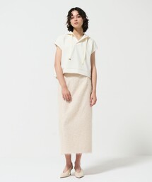 GRACE CONTINENTAL | フリンジジャガードタイトスカート(スカート)