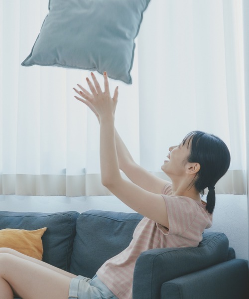 BARRETTA(バレッタ)の「ボーダーTシャツ(Tシャツ/カットソー・レディース・ピンク/グレー/ブラック・FREE)」の18枚目の写真