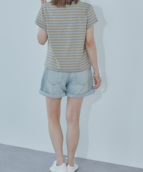 BARRETTA(バレッタ)の「ボーダーTシャツ(Tシャツ/カットソー・レディース・ピンク/グレー/ブラック・FREE)」の11枚目の写真