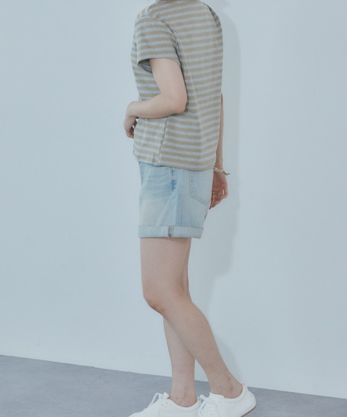 BARRETTA(バレッタ)の「ボーダーTシャツ(Tシャツ/カットソー・レディース・ピンク/グレー/ブラック・FREE)」の10枚目の写真