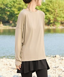 Lace Ladies（レースレディース）の「【2点セット 】 フェイクレイヤード ボトム ドルマン ラッシュガード 水陸両用（ラッシュガード）」