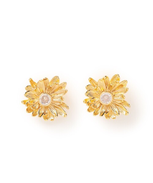 フラワー ストーン ピアス（ピアス（両耳用））｜BEAMS HEART
