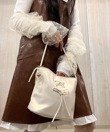 poiregnee | ［select］リボンショルダーバッグ(ショルダーバッグ)