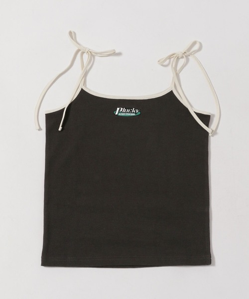 niko and...（ニコアンド）の「ワンポイントリボンキャミソール（キャミソール・レディース・ブルー/オフホワイト/ブラック・FREE）」の10枚目の写真