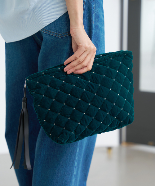 IENA マリュス　別注クラッチバッグ MALUS/マリュス 別注 CLUCH BAG クラッチバッグ（クラッチバッグ