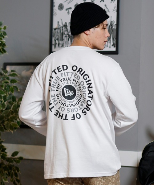 NEW ERA/ニューエラ ロンT オーバーサイズ バックプリント 吸汗速乾 14324682/14324684（Tシャツ/カットソー）｜NEW ERA（ニューエラ）