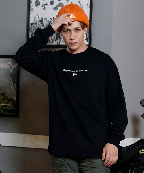 NEW ERA/ニューエラ ロンT オーバーサイズ バックプリント 吸汗速乾 14324682/14324684（Tシャツ/カットソー）｜NEW ERA（ニューエラ）