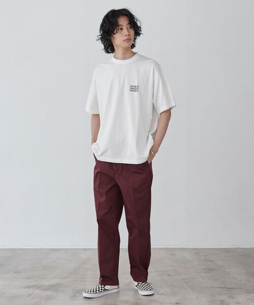 coen(コーエン)の「【WELLTECT】スタンダードプリントTシャツ(Tシャツ/カットソー・メンズ・ホワイト/ワインレッド/ダークグリーン・S/M/L/XL)」の19枚目の写真