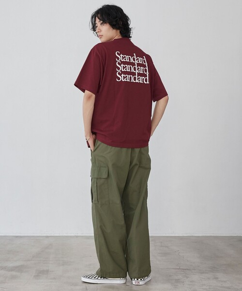coen(コーエン)の「【WELLTECT】スタンダードプリントTシャツ(Tシャツ/カットソー・メンズ・ホワイト/ワインレッド/ダークグリーン・S/M/L/XL)」の22枚目の写真