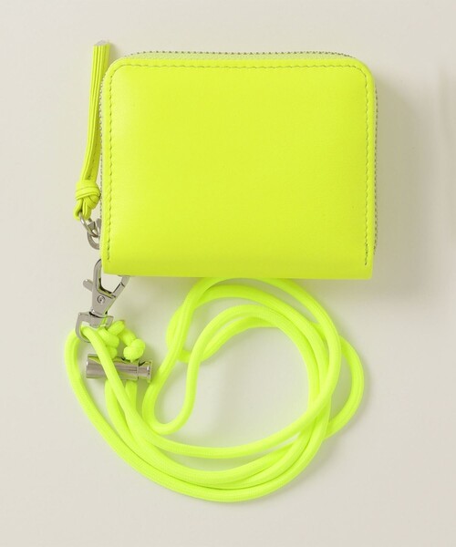 fredy emue(フレディエミュ)の「ストラップ付蛍光レザーウォレット(財布・レディース・オレンジ/イエロー/ライトグリーン/ピンク・FREE)」の16枚目の写真