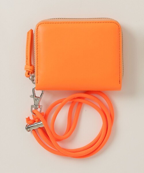 fredy emue(フレディエミュ)の「ストラップ付蛍光レザーウォレット(財布・レディース・オレンジ/イエロー/ライトグリーン/ピンク・FREE)」の15枚目の写真