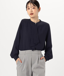 COMME CA ISM | ボウタイ風 ブラウス(長袖)(シャツ/ブラウス)