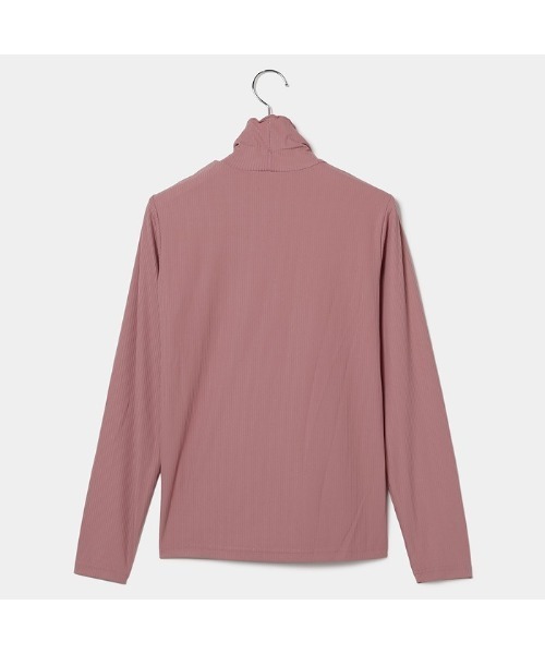 【セール】【VIVA HEART/GOLF】ナイロンPUテレコ長袖モックネック（Tシャツ/カットソー）｜VIVA HEART（ビバハート）
