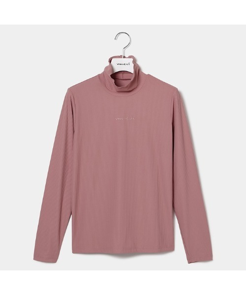【セール】【VIVA HEART/GOLF】ナイロンPUテレコ長袖モックネック（Tシャツ/カットソー）｜VIVA HEART（ビバハート）