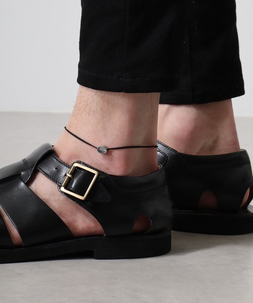 FUNALIVE（ファンアライブ）の「チャームアンクレット（アンクレット・メンズ・オレンジ系/イエロー系/ブルー系/ライトオレンジ系/レッド系3/レッド系2/レッド系1/ターコイズブルー系/ネイビー系3/ライトグリーン系3/ライトグリーン系2/ブラウン系2/ブラウン系1/ホワイト系/ネイビー系1/ライトグリーン系1/ダークグリーン系/ベージュ系2/ブラウン系4/ライトグレー系2/ブラック系3/ブラック系1/ネイビー系2/ベージュ系1/ブラウン系3/グレー系/ライトグレー系1/ブラック系4/ブラック系2・F）」の5枚目の写真