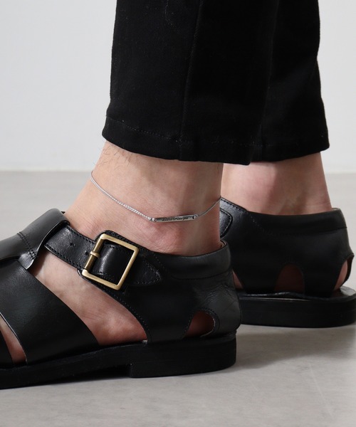 FUNALIVE（ファンアライブ）の「チャームアンクレット（アンクレット・メンズ・オレンジ系/イエロー系/ブルー系/ライトオレンジ系/レッド系3/レッド系2/レッド系1/ターコイズブルー系/ネイビー系3/ライトグリーン系3/ライトグリーン系2/ブラウン系2/ブラウン系1/ホワイト系/ネイビー系1/ライトグリーン系1/ダークグリーン系/ベージュ系2/ブラウン系4/ライトグレー系2/ブラック系3/ブラック系1/ネイビー系2/ベージュ系1/ブラウン系3/グレー系/ライトグレー系1/ブラック系4/ブラック系2・F）」の6枚目の写真