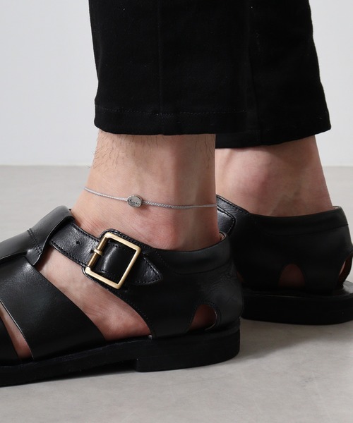 FUNALIVE（ファンアライブ）の「チャームアンクレット（アンクレット・メンズ・オレンジ系/イエロー系/ブルー系/ライトオレンジ系/レッド系3/レッド系2/レッド系1/ターコイズブルー系/ネイビー系3/ライトグリーン系3/ライトグリーン系2/ブラウン系2/ブラウン系1/ホワイト系/ネイビー系1/ライトグリーン系1/ダークグリーン系/ベージュ系2/ブラウン系4/ライトグレー系2/ブラック系3/ブラック系1/ネイビー系2/ベージュ系1/ブラウン系3/グレー系/ライトグレー系1/ブラック系4/ブラック系2・F）」の7枚目の写真