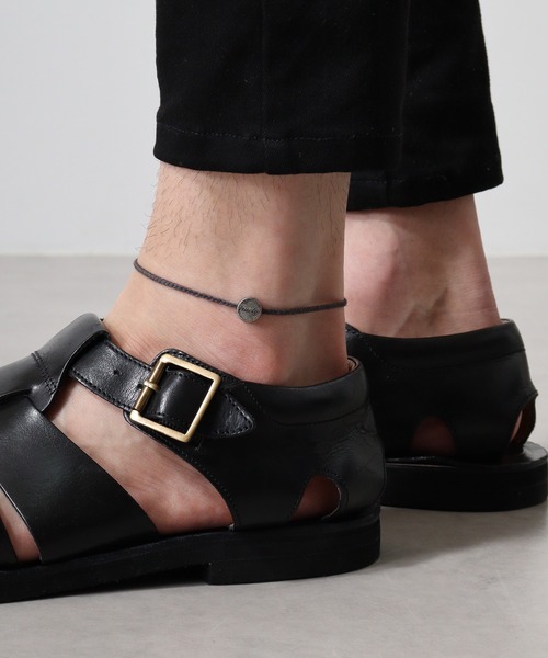 FUNALIVE（ファンアライブ）の「チャームアンクレット（アンクレット・メンズ・オレンジ系/イエロー系/ブルー系/ライトオレンジ系/レッド系3/レッド系2/レッド系1/ターコイズブルー系/ネイビー系3/ライトグリーン系3/ライトグリーン系2/ブラウン系2/ブラウン系1/ホワイト系/ネイビー系1/ライトグリーン系1/ダークグリーン系/ベージュ系2/ブラウン系4/ライトグレー系2/ブラック系3/ブラック系1/ネイビー系2/ベージュ系1/ブラウン系3/グレー系/ライトグレー系1/ブラック系4/ブラック系2・F）」の8枚目の写真