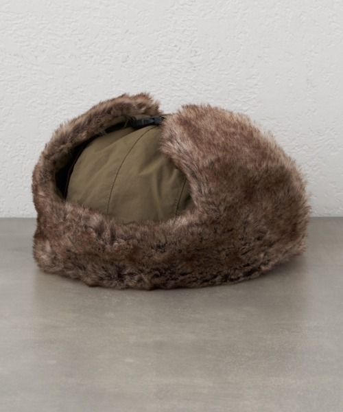 CIAOPANIC TYPY(チャオパニックティピー)の「【プチプラ】ミリタリーフライトハット(ハット・レディース・ブラック/カーキ/ブラウン・ONE SIZE)」の12枚目の写真