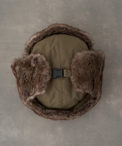 CIAOPANIC TYPY(チャオパニックティピー)の「【プチプラ】ミリタリーフライトハット(ハット・レディース・ブラック/カーキ/ブラウン・ONE SIZE)」の13枚目の写真