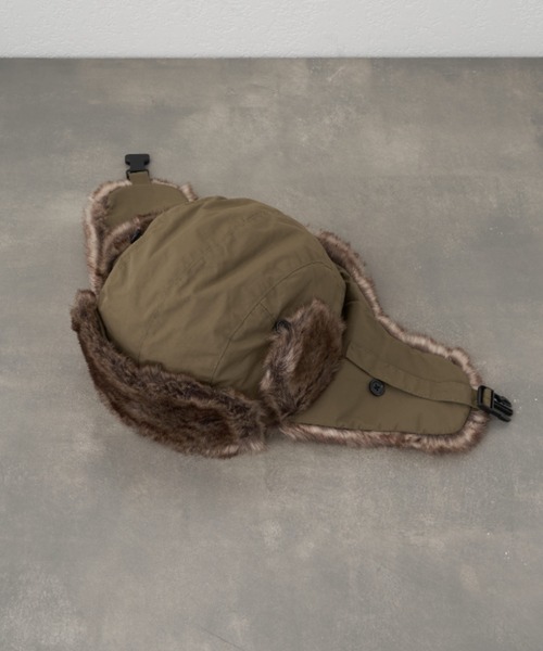 CIAOPANIC TYPY(チャオパニックティピー)の「【プチプラ】ミリタリーフライトハット(ハット・レディース・ブラック/カーキ/ブラウン・ONE SIZE)」の14枚目の写真