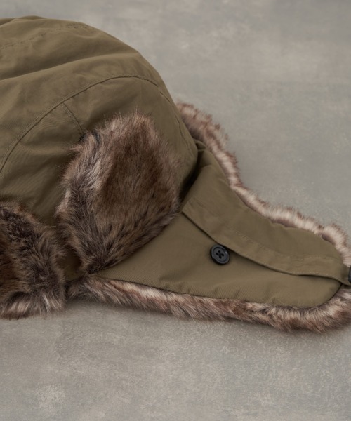 CIAOPANIC TYPY(チャオパニックティピー)の「【プチプラ】ミリタリーフライトハット(ハット・レディース・ブラック/カーキ/ブラウン・ONE SIZE)」の18枚目の写真