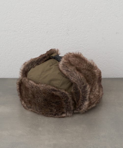 CIAOPANIC TYPY(チャオパニックティピー)の「【プチプラ】ミリタリーフライトハット(ハット・レディース・ブラック/カーキ/ブラウン・ONE SIZE)」の10枚目の写真