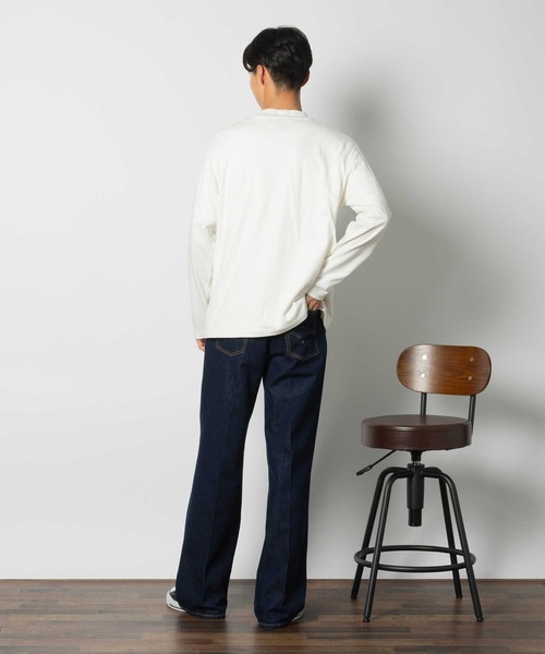 Levi's(リーバイス)の「Levi's(リーバイス)【メンズ】「STA-PREST」フレア(デニムパンツ・メンズ・ダークインディゴブルー・28inch/30inch/32inch)」の6枚目の写真