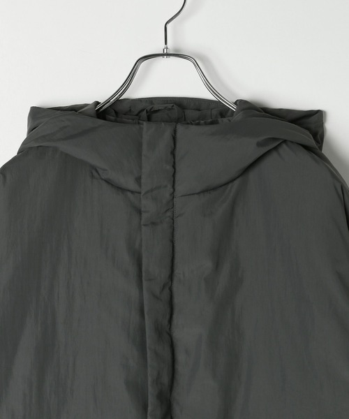 GLOBAL WORK(グローバルワーク)の「エアサーマル撥水フード/AND YUA ANY/115751(ダウンジャケット/コート・キッズ・チャコール/ブラック・150cm/160cm)」の19枚目の写真