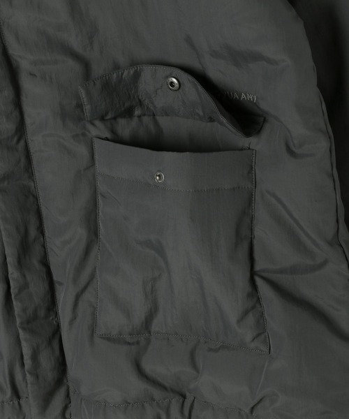 GLOBAL WORK(グローバルワーク)の「エアサーマル撥水フード/AND YUA ANY/115751(ダウンジャケット/コート・キッズ・チャコール/ブラック・150cm/160cm)」の20枚目の写真