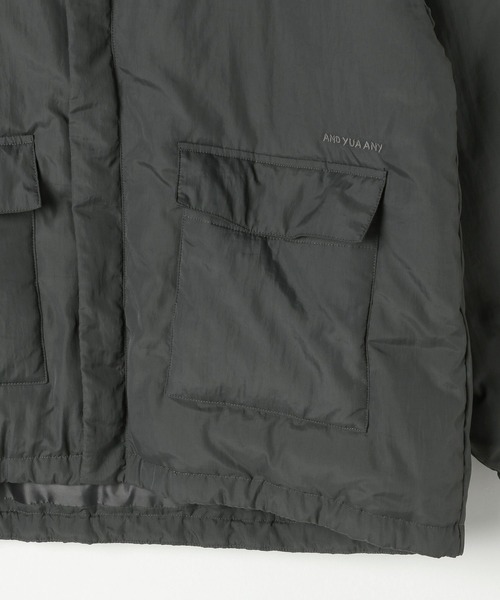 GLOBAL WORK(グローバルワーク)の「エアサーマル撥水フード/AND YUA ANY/115751(ダウンジャケット/コート・キッズ・チャコール/ブラック・150cm/160cm)」の22枚目の写真