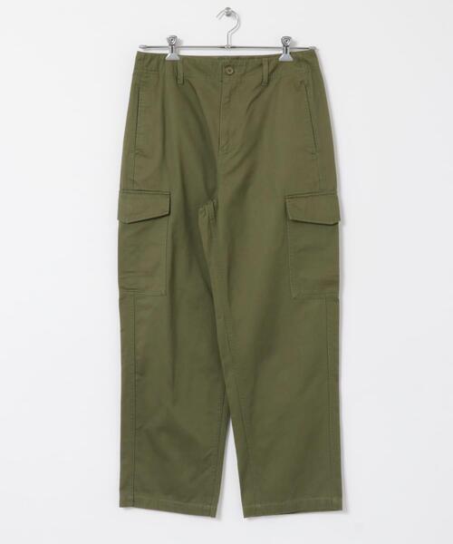 ITEMS URBANRESEARCH（アイテムズ アーバンリサーチ）の「ウォッシュドコットン カーゴパンツ（その他パンツ・メンズ・カーキ/ブラック・MEDIUM/LARGE）」の7枚目の写真