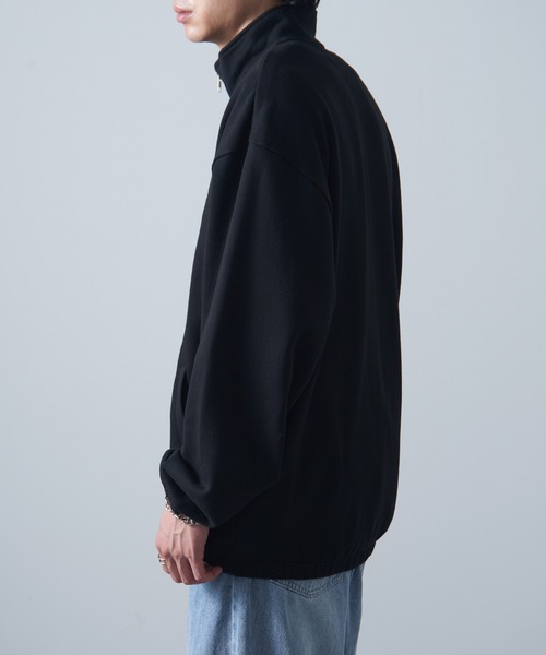 MAISON CLUB(メゾンクラブ)の「【MAISON CLUB】ワンポイント刺繍フルジップトラックスウェット LESS IS MORE(ジャージ・メンズ・ブラック/グレー/ネイビー・M/XL/L)」の9枚目の写真