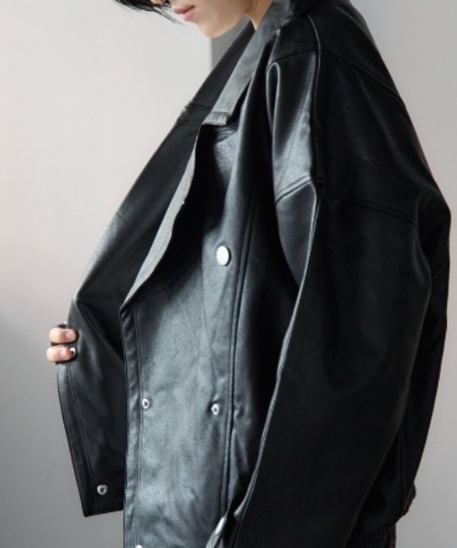 値下げ　試着のみ　OUAT レザージャケット COVERALL NAPPA TABLE 0.8mm | ADORNI(アドルニ) / アウター レザー