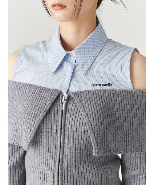 FRAY I.D（フレイアイディー）の「【pierre cardin】シャツ