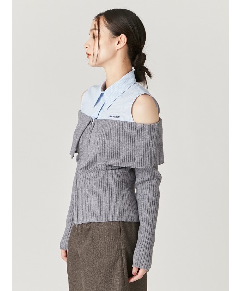 FRAY I.D（フレイアイディー）の「【pierre cardin】シャツコンビ