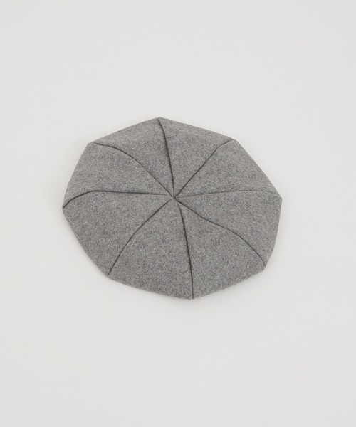 improves（インプローブス）の「ウール混 ベレー帽（ハンチング/ベレー帽・メンズ・ブラック/グレー・FREE）」の5枚目の写真